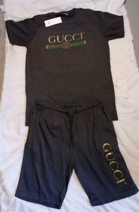 gucci shorts set for womens